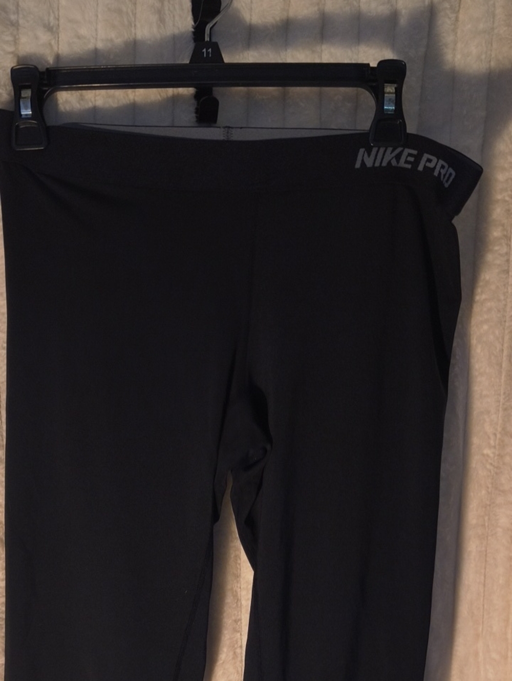 Nike Pro Women's Capris Black Athletic Compression Leggings